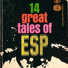 <cite>14 Great Tales of ESP</cite> by <span>Idella Purnell Stone</span> (Fawcett Gold Medal)