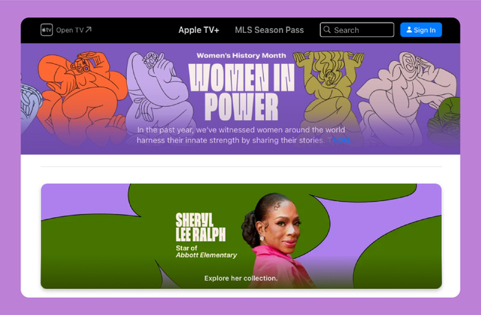 International Women’s Day / Women’s History Month 2023 by Apple 1