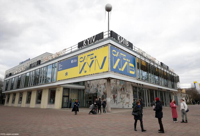 Exterior view of Cafe Kyiv