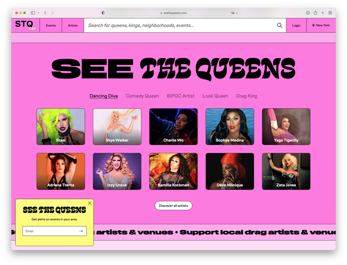 See The Queens (STQ) website 2