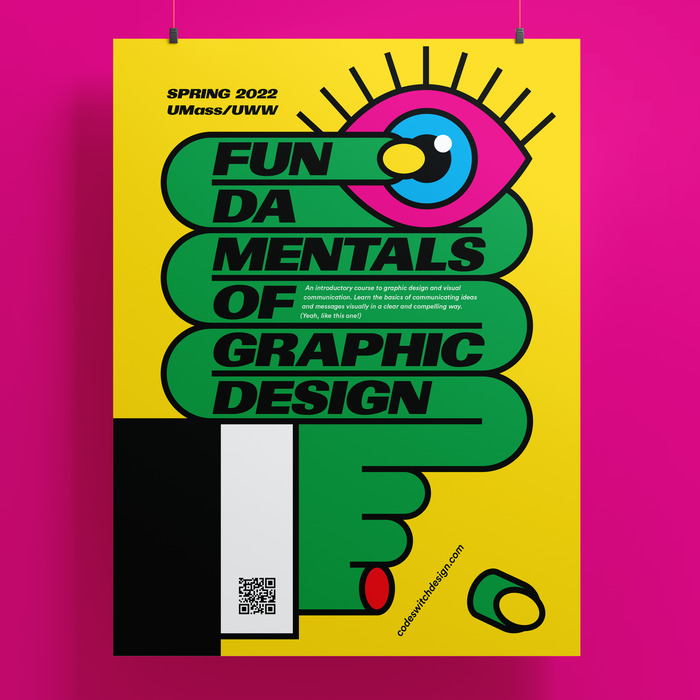 Fundamentals of Graphic Design poster 1