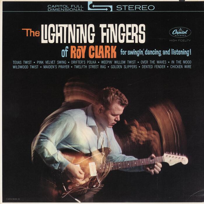 Roy Clark – The Lightning Fingers of Roy Clark album art 1