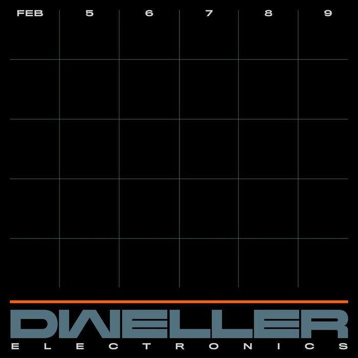 Dweller 2 poster, February 2020, with artwork by Hassan Rahim. The wordmark in Rapid is accompanied by  Extended Medium.