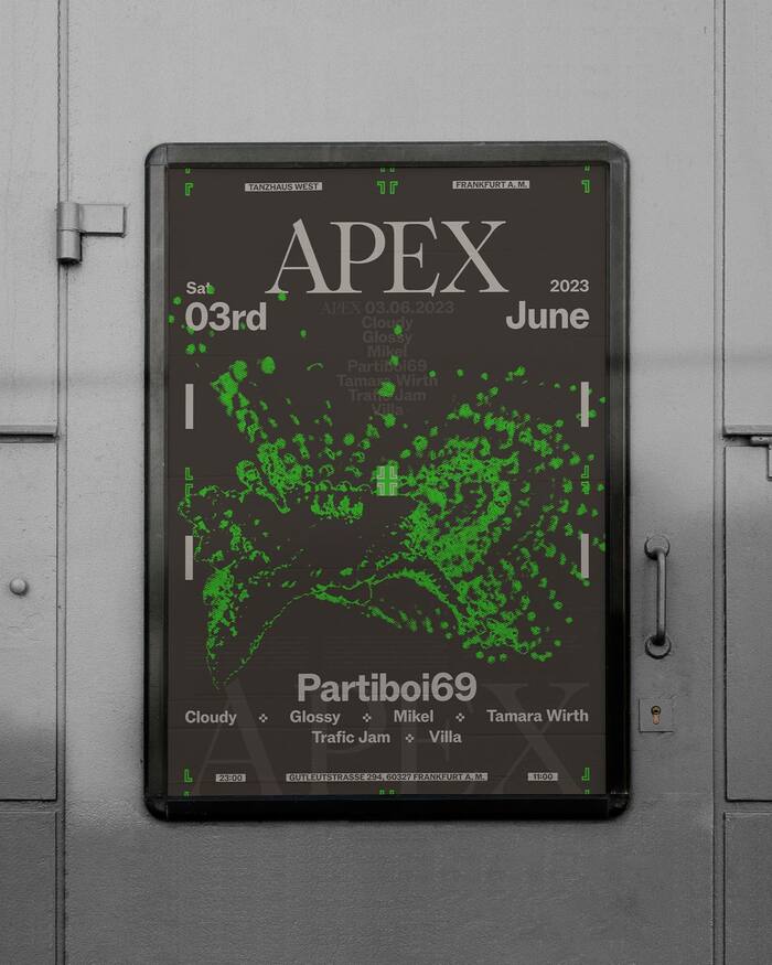 APEX at Tanzhaus West poster 2