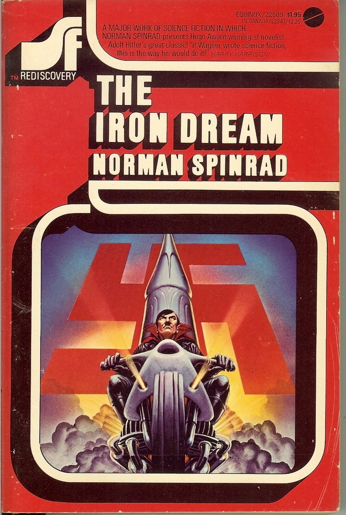 #6, The Iron Dream by Norman Spinrad. Cover art by Bob Haberfield.