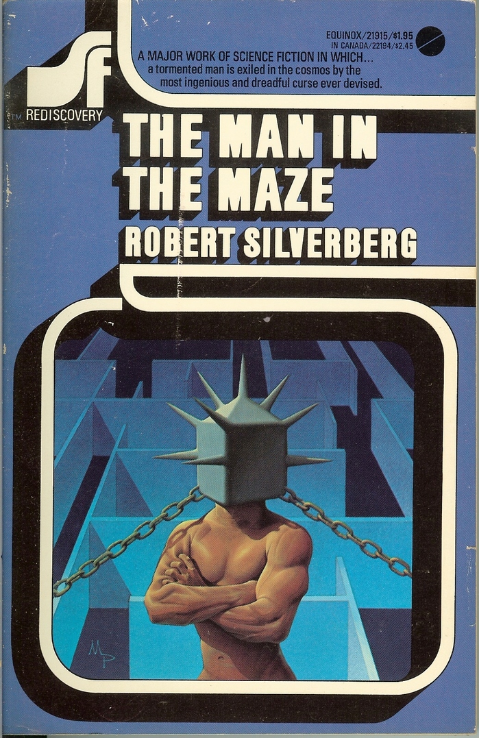 #5, The Man in the Maze by Robert Silverberg. Cover art by Michael Presley.