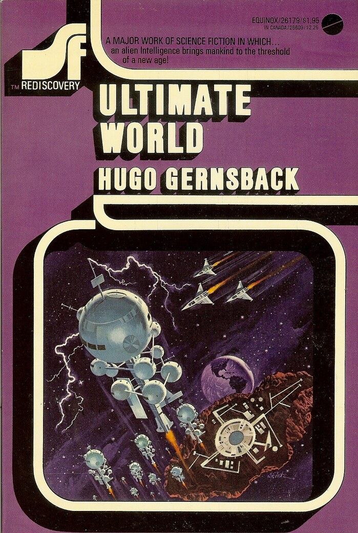 #14, Ultimate World by Hugo Gernsback. Cover art by .