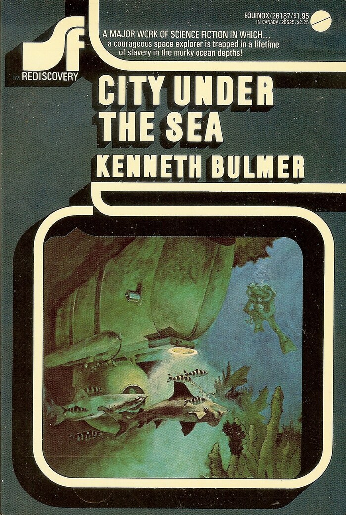 #15, City Under the Sea by Kenneth Bulmer. Cover art by Bill Maughan.