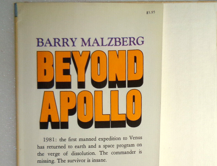 Detail from the inner flap. The synopsis is set in .