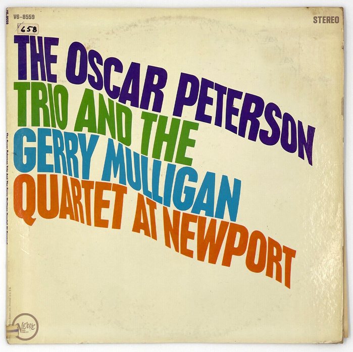 The Oscar Peterson Trio and the Gerry Mulligan Quartet – At Newport [More info on Discogs]