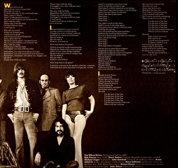 Ten Wheel Drive with Genya Ravan &ndash; Brief Replies album art 3