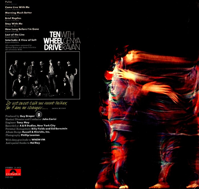 Ten Wheel Drive with Genya Ravan &ndash; Brief Replies album art 4