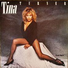 Tina Turner – <cite>Private Dancer</cite> album art and collateral