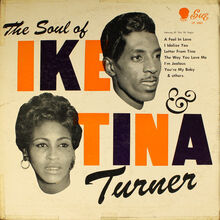 <span>Ike &amp; Tina Turner – </span><cite>The Soul of Ike &amp; Tina Turner</cite> album art