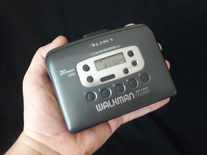 In some later versions of the logo, as seen on the WM-FX421 in this photo, they have moved the circle downward, within the letter A, and they squished the letter W somewhat.