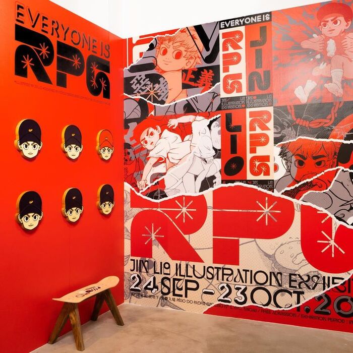 Everyone Is RPG – Jin Lio iIlustration exhibition 7