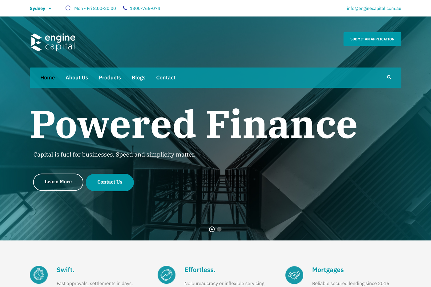 Engine Capital visual identity - Fonts In Use