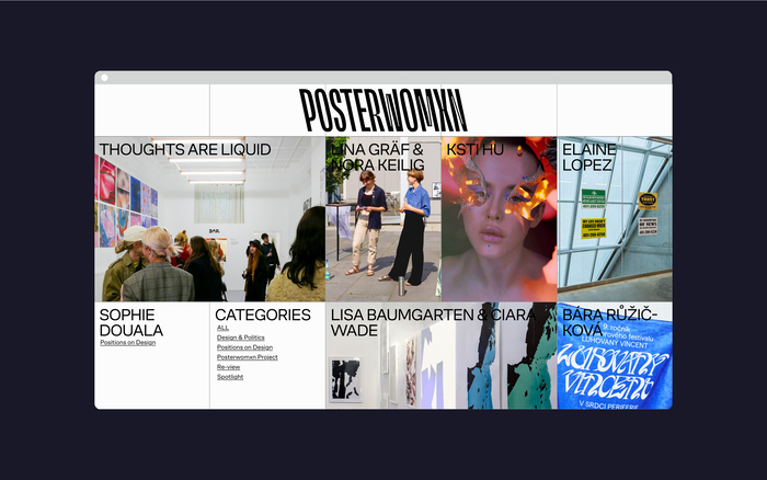 Posterwomxn online magazine 1