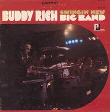 Buddy Rich – <cite>Swingin’ New Big Band</cite> album art