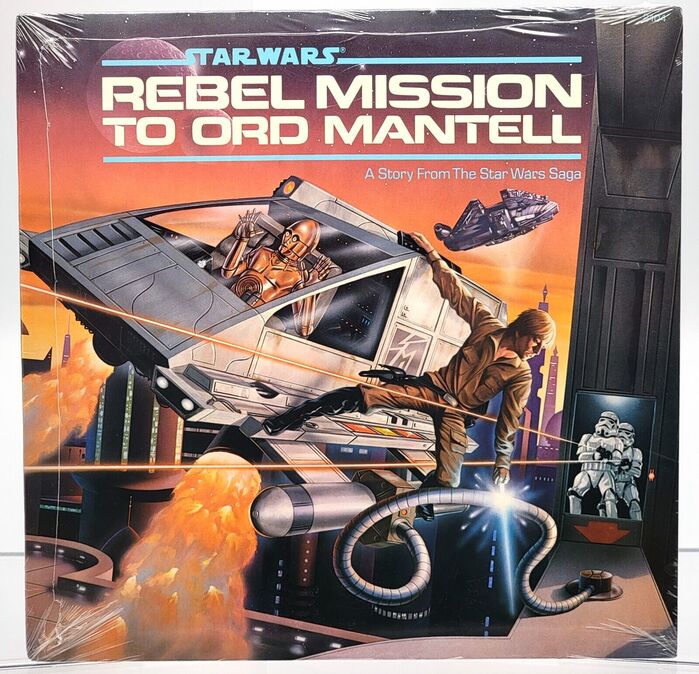 Front of the album cover for Rebel Mission to Ord Mantell