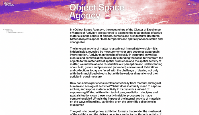 Matters of Activity 15