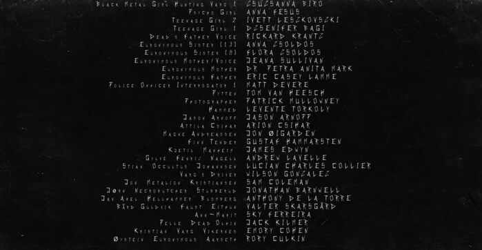 Lords of Chaos movie poster, credits, promotion 2