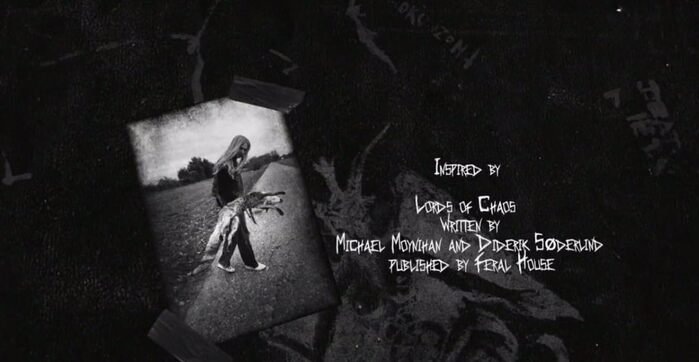 Lords of Chaos movie poster, credits, promotion 3