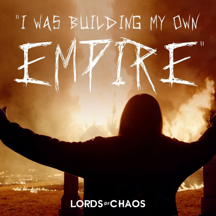 Lords of Chaos movie poster, credits, promotion 4
