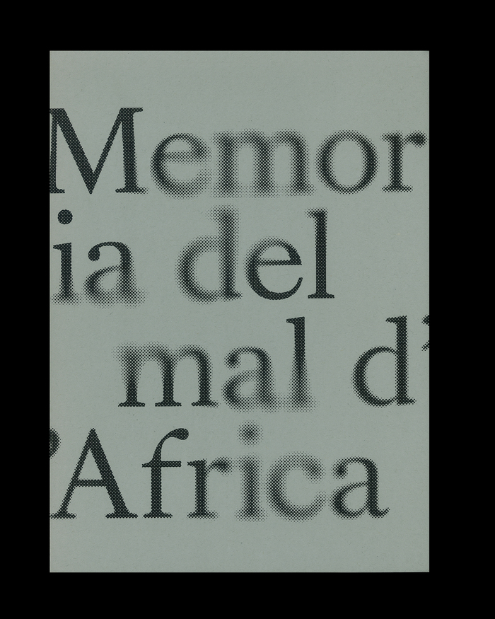 Memoria del Mal d’Africa 2