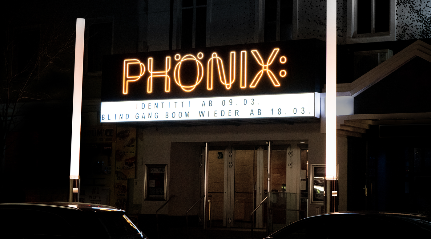 Theater Phönix branding - Fonts In Use