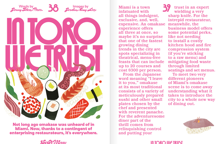 Secret Menu, issue 02, “Miami’s Almighty Hustle” 11