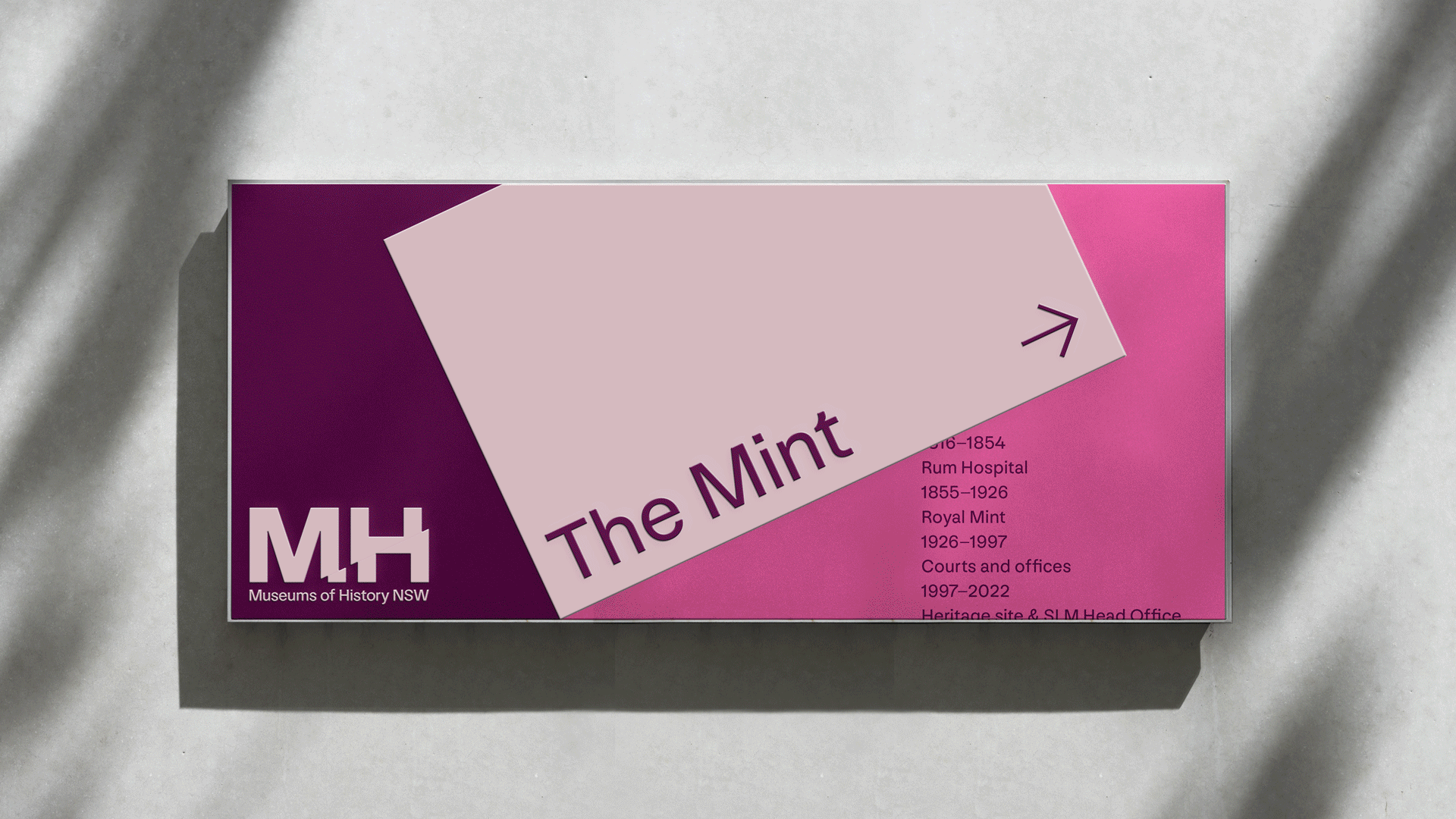 Museums of History NSW visual identity 8