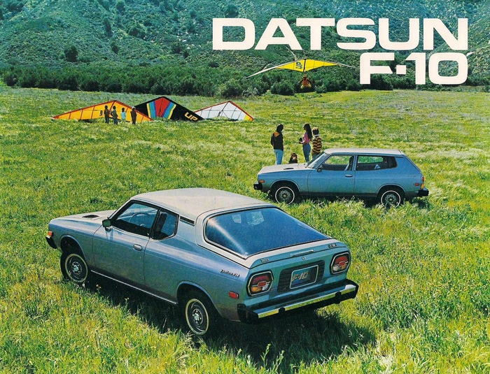 Datsun brochure covers 2