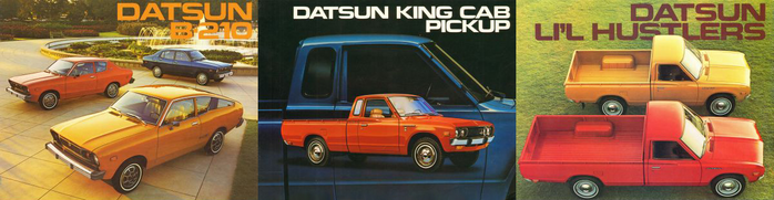 Datsun brochure covers 5