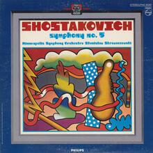 Minneapolis Symphony Orchestra – <cite>Symphony No. 5</cite> by Dmitri Shostakovich album art