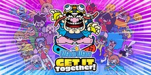 <cite>WarioWare: Get It Together!</cite> logo and packaging
