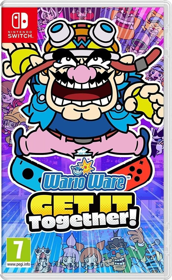 WarioWare: Get It Together! logo and packaging 3