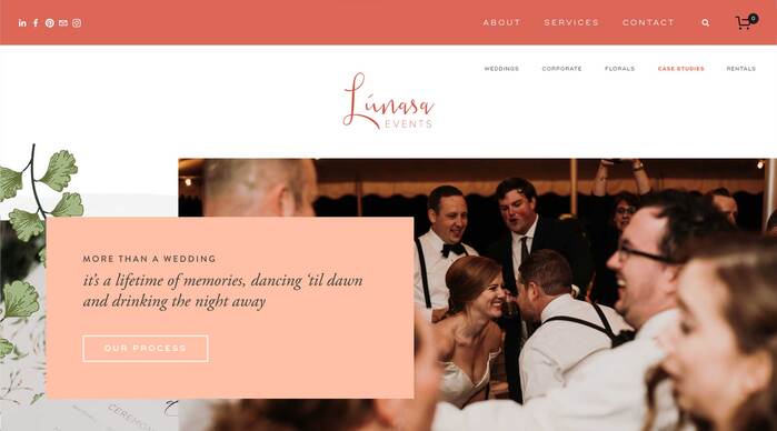 Lúnasa Events brand lookbook 11