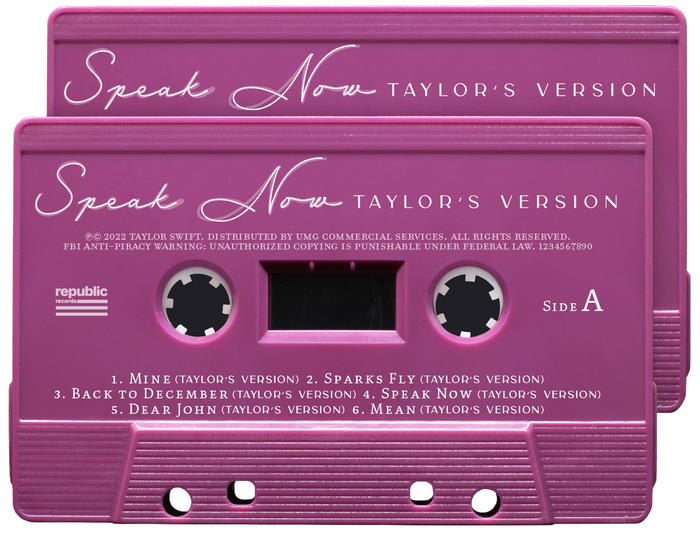 Taylor Swift – Speak Now (Taylor’s Version) album art 1