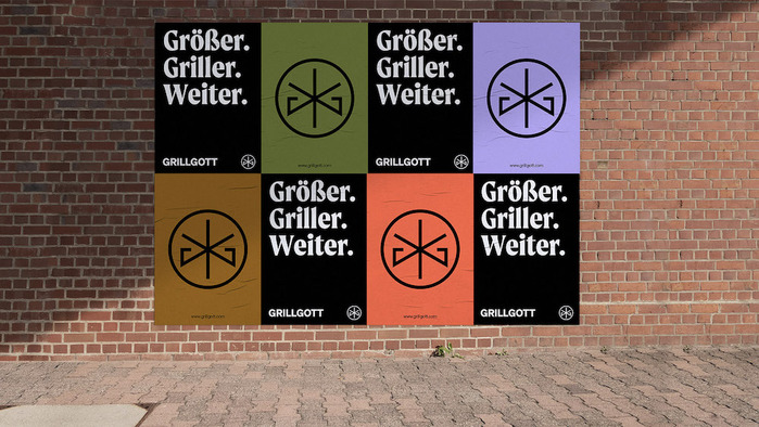 Grillgott visual identity 3