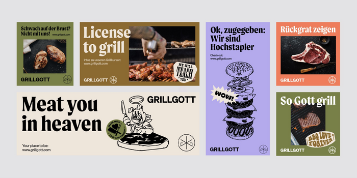 Grillgott visual identity 2