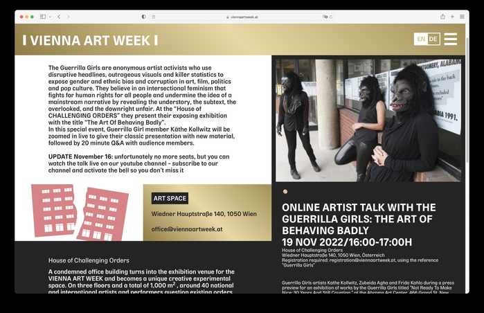 Vienna Art Week (2019–) 13