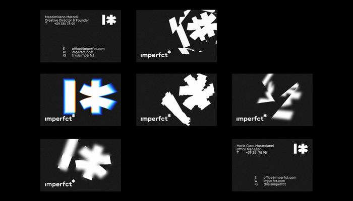 imperfct* brand identity 11