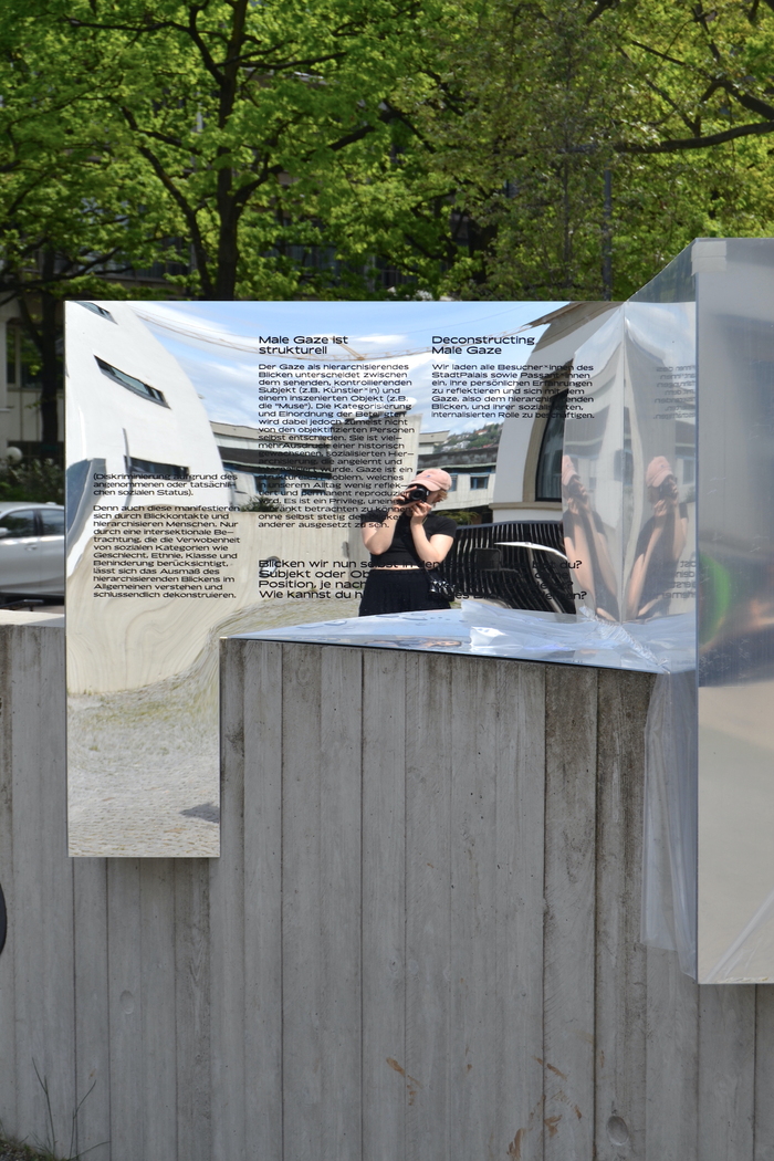 Deconstructing Male Gaze installation 4
