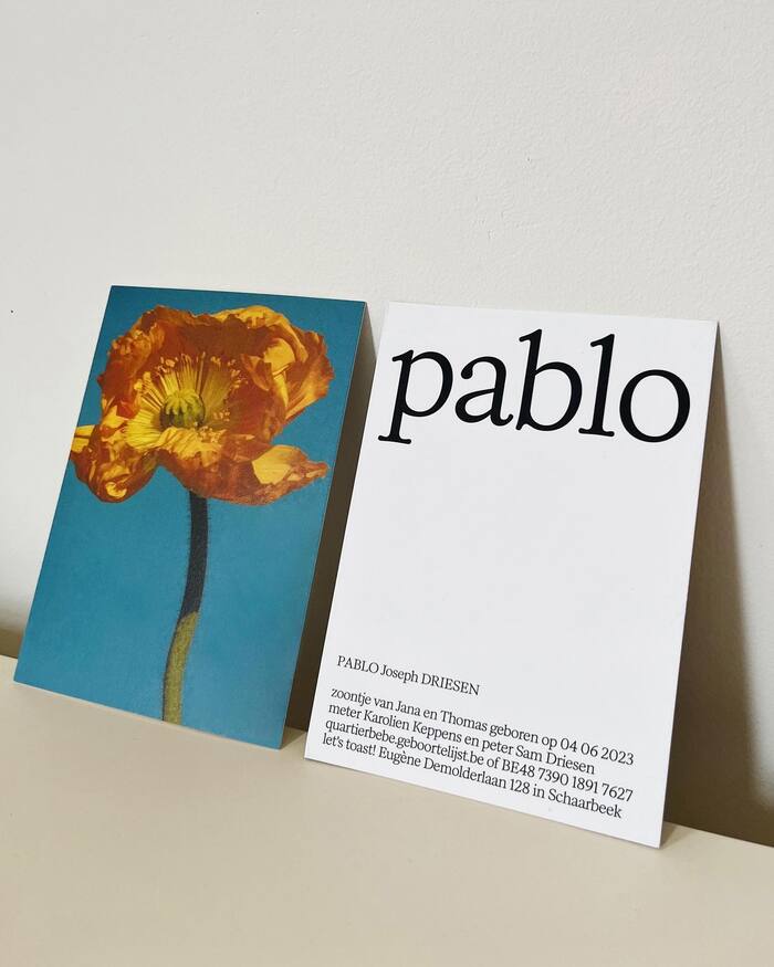 Pablo birth announcement 5