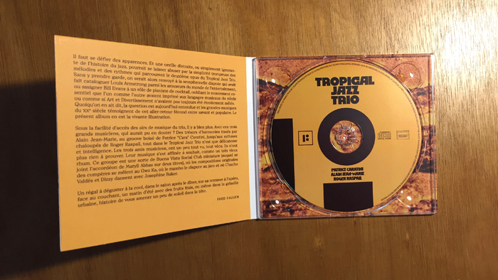 Tropical Jazz Trio – On peut parler d’autre chose album art 3