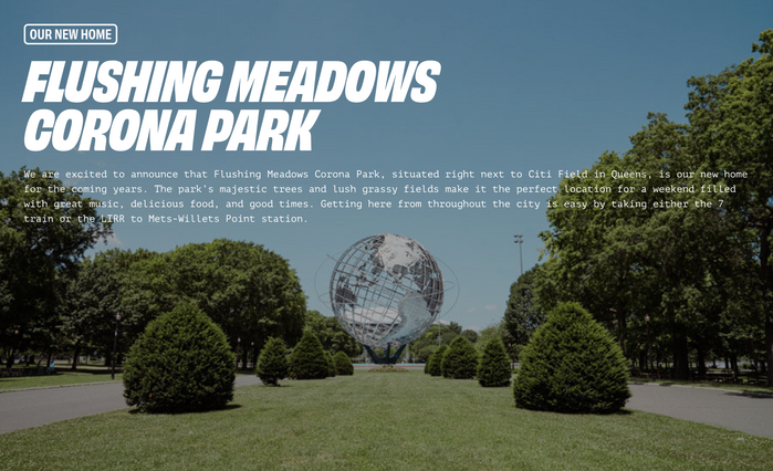 The Governors Ball 2023 brand identity 5