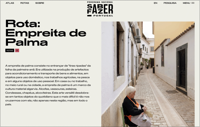 Saber Fazer website 7