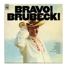 The Dave Brubeck Quartet – <cite>Bravo! Brubeck!</cite> album art
