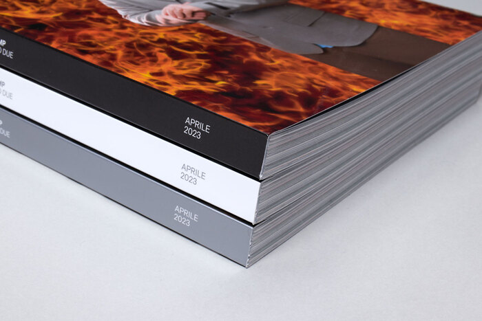 Magazine spines